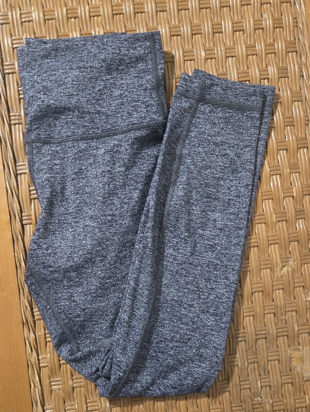 Lululemon Wunder Under High-Rise 7/8 Tight 25" *Luxtreme Heathered Black Size 6